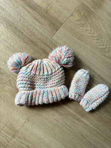 Čepice, rukavice Next, vel. 6-12m