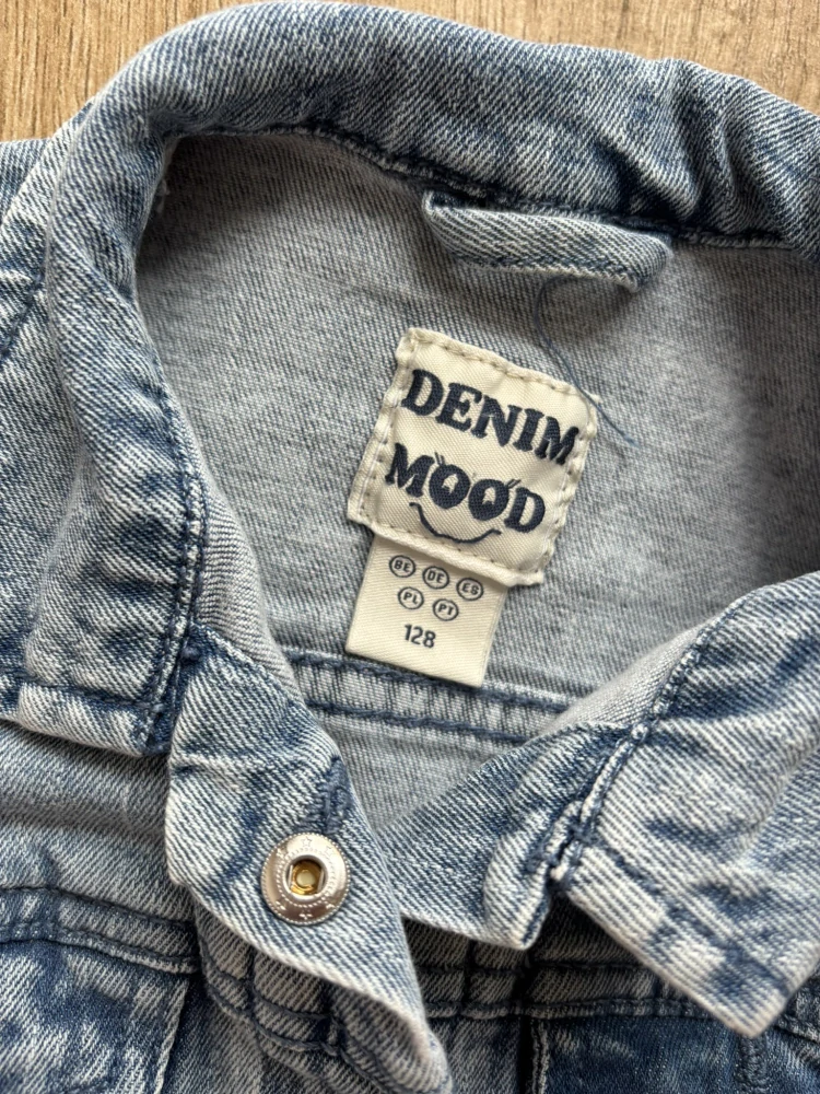 Riflová bunda Denim mood, vel. 128