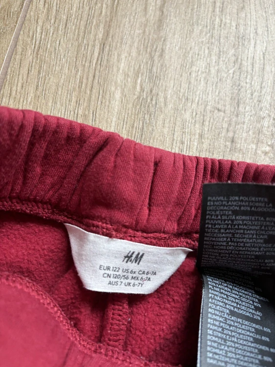 Tepláky H&M, vel.  122