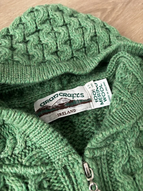 Svetr Aran Crafts, vel. 110, 100%merino