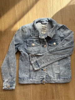 Riflová bunda Denim mood, vel. 128